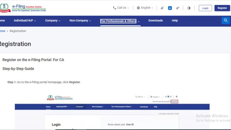 e Filing Portal