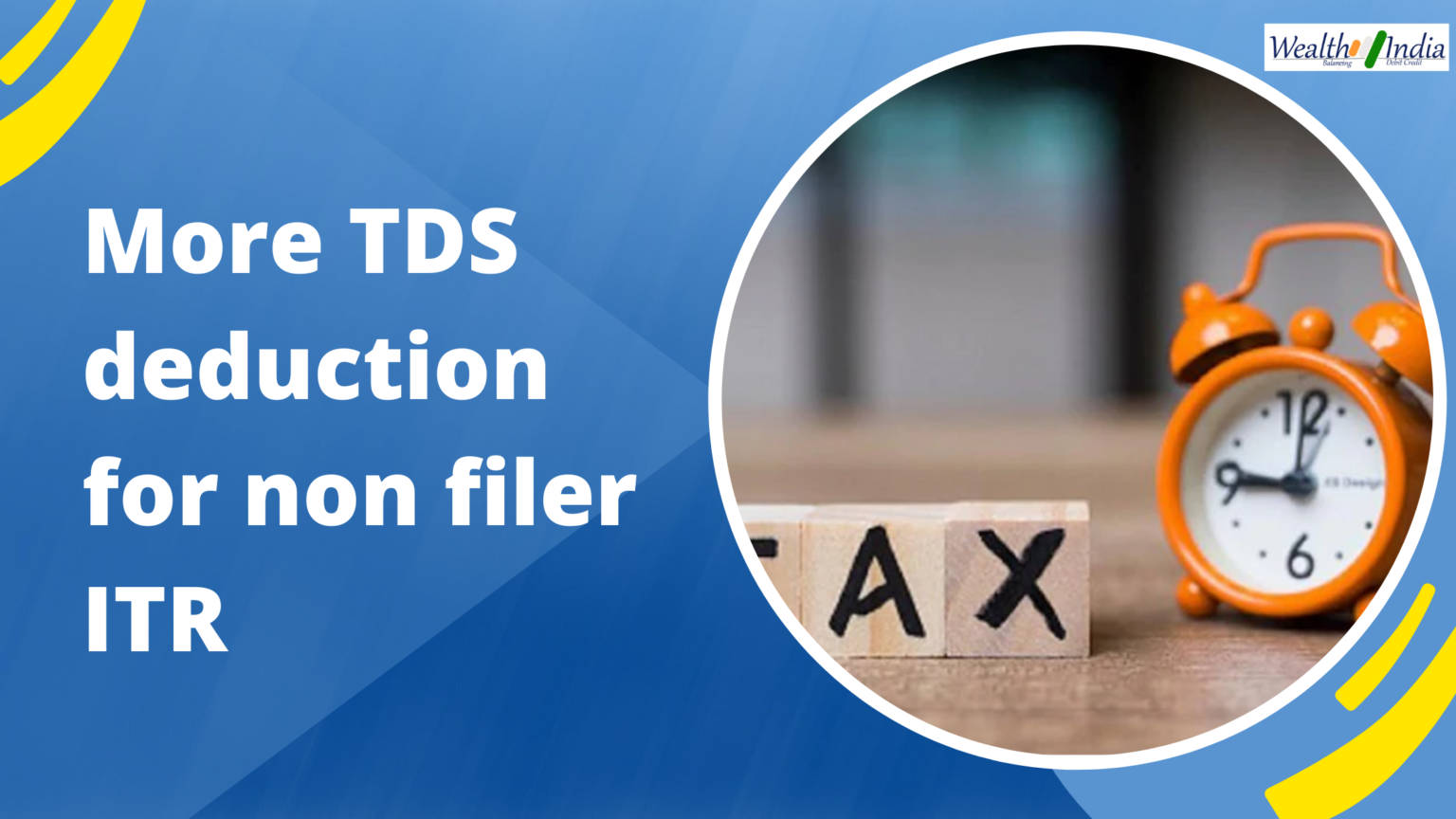 More TDS deduction for non filer Income Tax Return